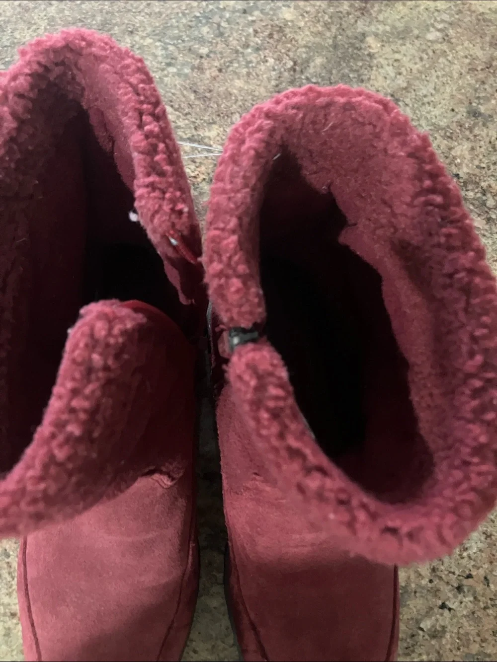 L.L. Bean suede ankle